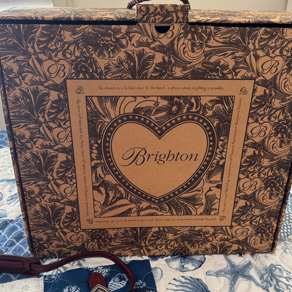 Brighton Black and Brown Laptop Bag with original box - Picture 5 of 6